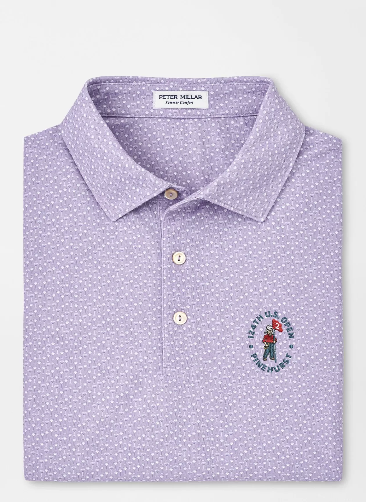 Peter Millar 124Th U.S. Open Tee It High Performance Mesh Polo