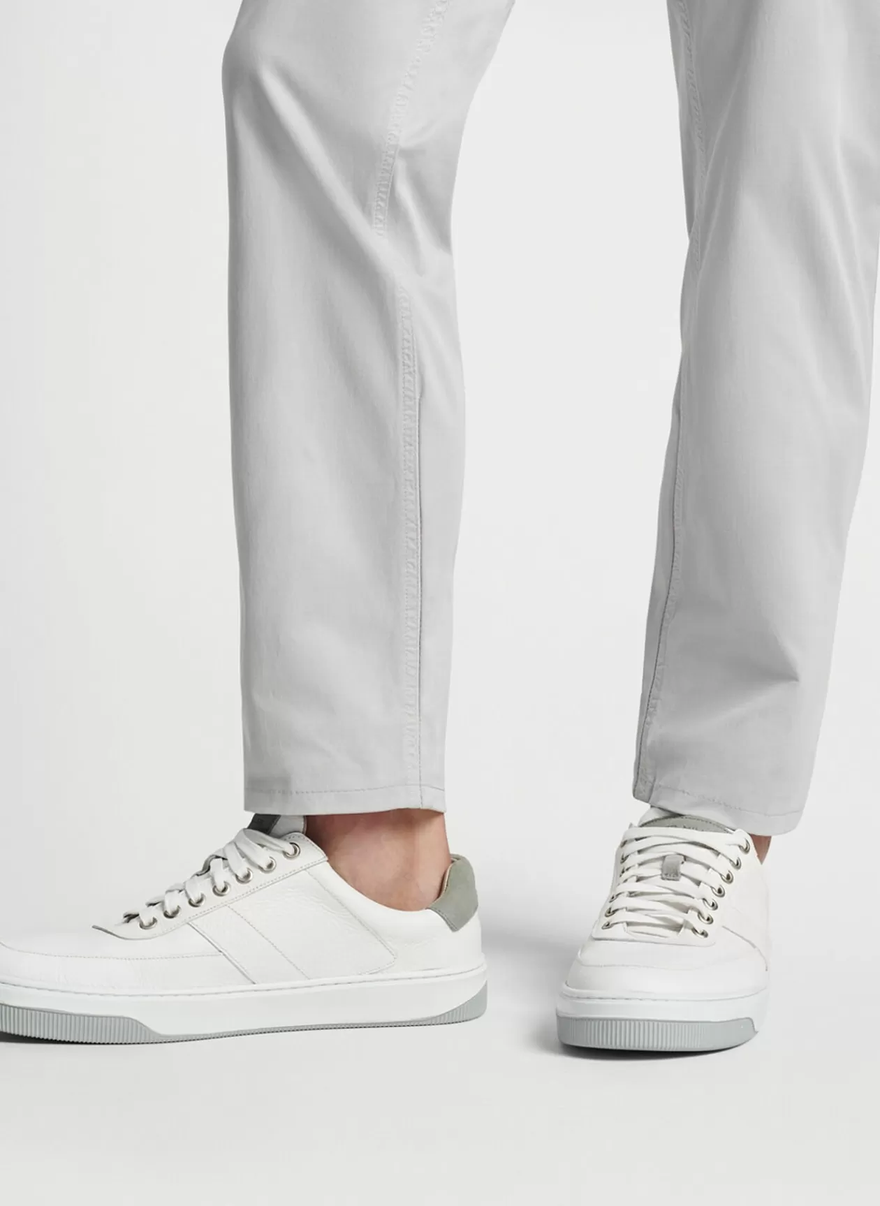 Peter Millar Vantage Pebble Grain Leather Sneaker