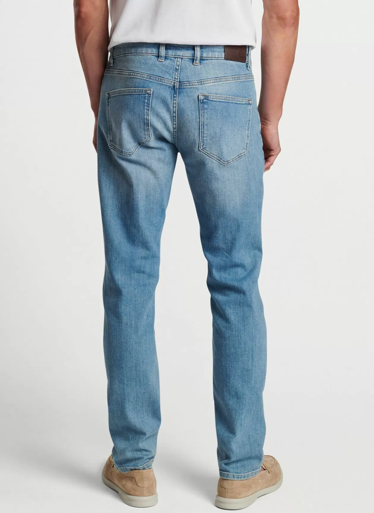 Peter Millar Vintage Washed Five-Pocket Denim